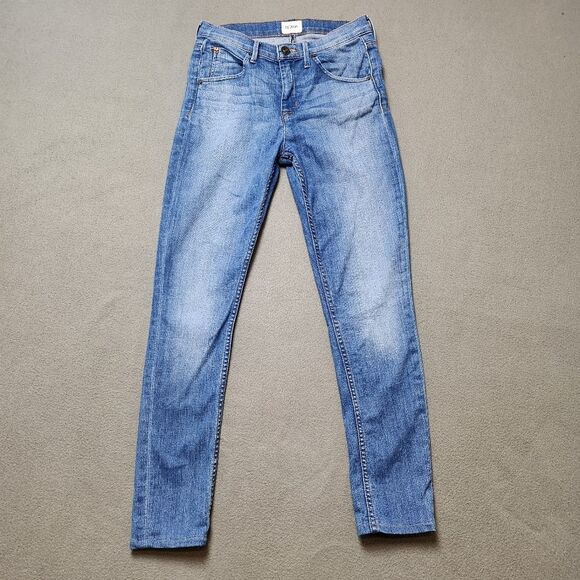 Hudson Lynne Flap Pocket Jeans High Waist Super Skinny Sz 26 - Picture 1 of 11